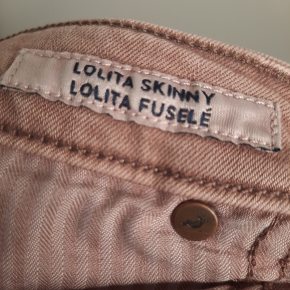 LUCKY BRAND Skinny Jeans Pink Women's Plus Size 14 - Picture 11 of 13